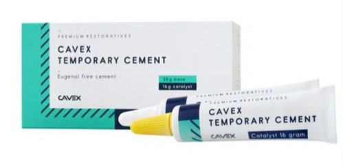 TEMPORARY CEMENT CAVEX TUBES BASE&CATALYST CE090